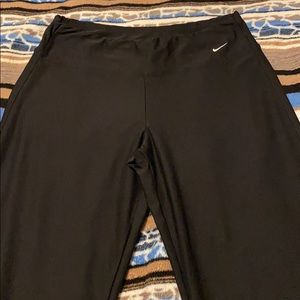 Nike sport pants wide leg